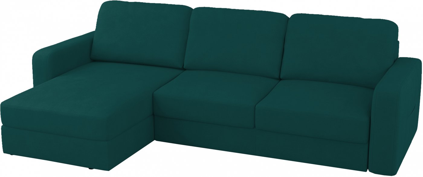 

Угловой диван Mio Tesoro Aurora левый (Velutto 20 бирюзовый)