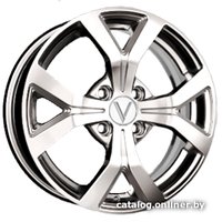 Литые диски K7 K-147 15x6" 4x100мм DIA 60.1мм ET 40мм Серебро S