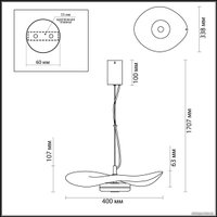 Подвесная люстра Odeon Light L-vision 4857/13L