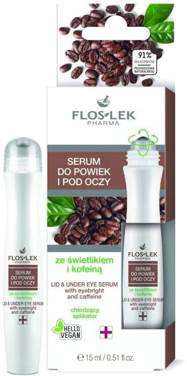 

Floslek Сыворотка для век Pharma Lid С очанкой и кофеином (15 мл)