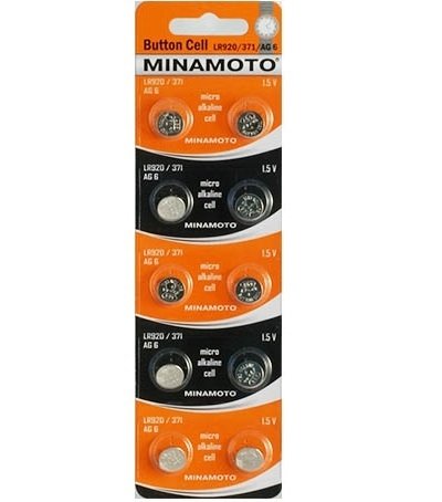 

Батарейка Minamoto LR920/371/AG6 10BP