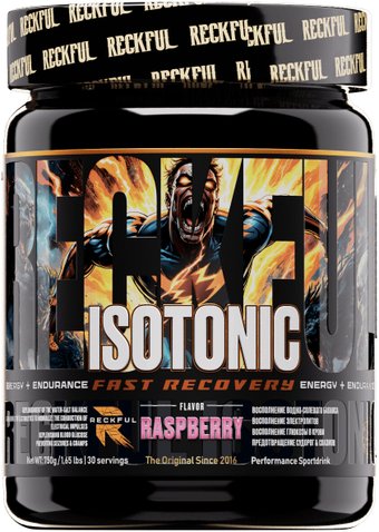 Изотоник Reckful Isotonic (малина, 750г)