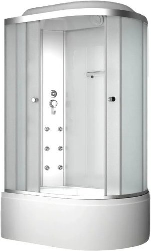 Душевая кабина Oda 8037BML (белый/матовое стекло)