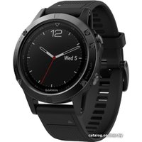 Умные часы Garmin Fenix 5 Sapphire 47mm (черный/черный) [010-01688-11]