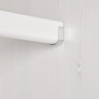 Шкаф распашной ММЦ Хельсинки 3GTM (белый воск/антик)