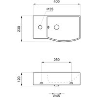 Умывальник Lavinia Boho Bathroom Sink Slim 33311027