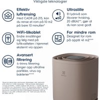 Очиститель воздуха Electrolux EPO50351BG