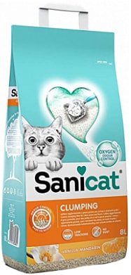 

Наполнитель для туалета Sanicat Clumping Vani-Mand 8 л