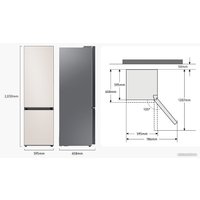 Холодильник Samsung Bespoke RB38A7B6AAP/EF