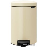 Мусорное ведро Brabantia Pedal Bin NewIcon 12 л (миндальный)