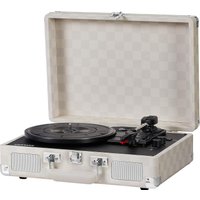 Виниловый проигрыватель Crosley Cruiser Plus Almond Checkerboard