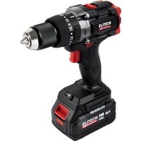 Ударная дрель-шуруповерт ELITECH CD 20BL2 E2201.042.01 (с 1-им АКБ, кейс)