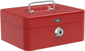 Кэшбокс Deli T501 (красный)