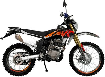 Мотоцикл Kayo T1-L 250 Enduro CB250G (черный/оранжевый)