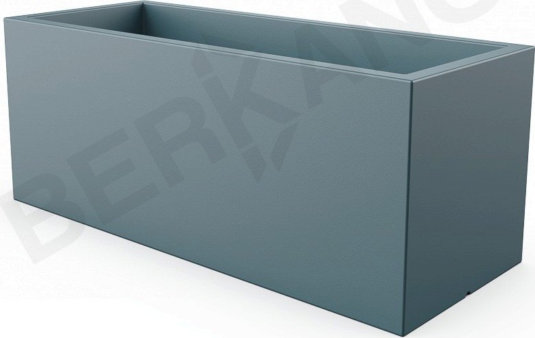 

Кашпо Berkano Cubric 150*60 DB (бирюзовый)