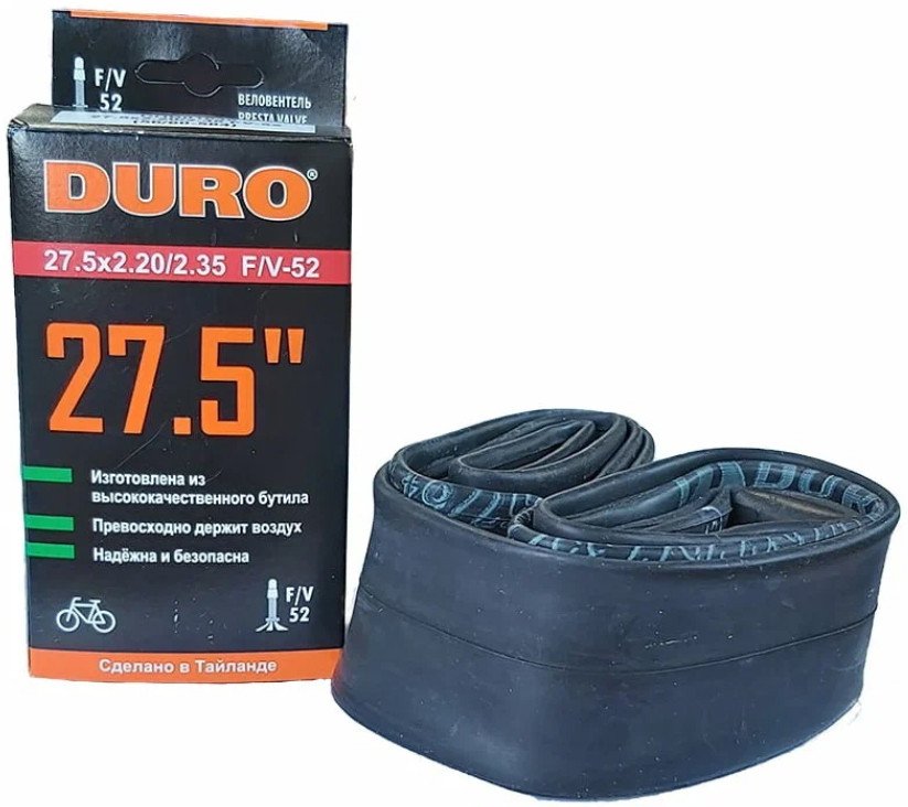 

Велокамера DURO 27.5x2.25/2.35/2.50 DHB01046