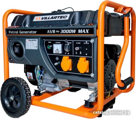 Бензиновый генератор Villartec GG 3400W