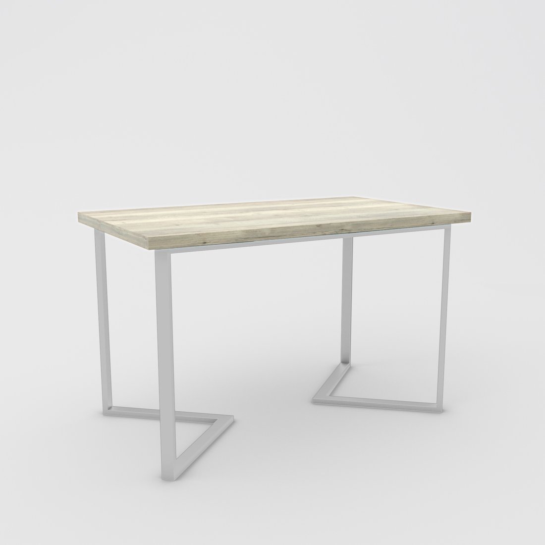 

Кухонный стол Hype Mebel Дельта 125x75 (белый/древесина белая)