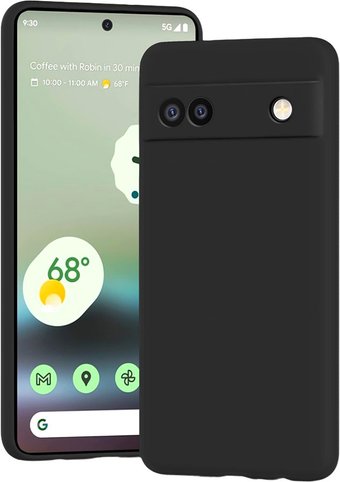 Чехол для телефона KST Silicone Cover для Google Pixel 6a (черный)