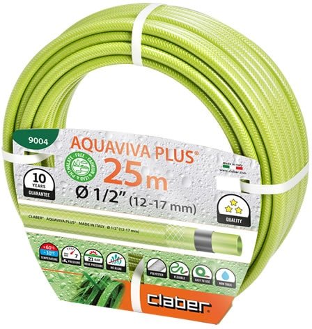 

Шланг Claber Aquaviva Plus 9004 (1/2", 25 м)