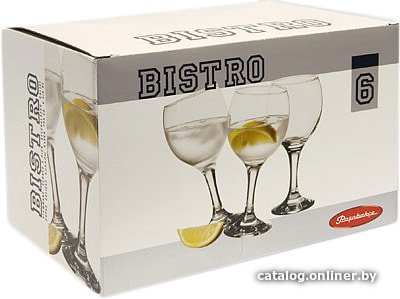 Набор бокалов для воды и напитков Pasabahce Bistro 44411