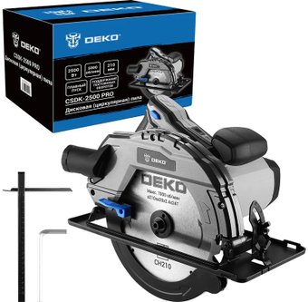 Дисковая (циркулярная) пила Deko CSDK-2500 PRO 085-1153