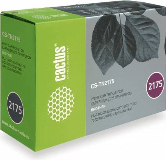 

Картридж CACTUS CS-TN2175 (аналог Brother TN2175)