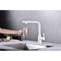 Смеситель Paulmark Viper Vi213105-431 (белый/белый матовый)