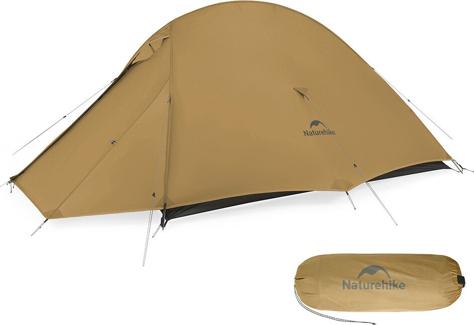 

Экспедиционная палатка Naturehike Cloud UP Pro 2 20D (коричневый)