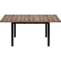 Кухонный стол Senira Велес 120x75 (береза сандал/опора черный)