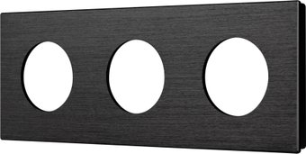 Рамка Arlight FRM-PRESTO-ALR-3-BK 043872