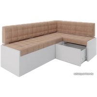 Угловой диван Мебель-АРС Ганновер правый 208x82x133 (бежевый Luna 061)