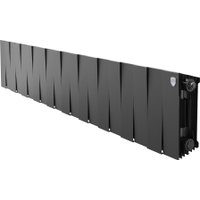 Биметаллический радиатор Royal Thermo PianoForte 200 Черный - 20 секций