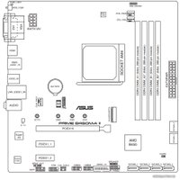 Материнская плата ASUS Prime B450M-A II