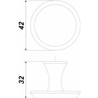 Ручка мебельная Boyard Uta RC305TFL.4