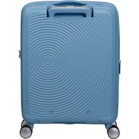 Чемодан-спиннер American Tourister SoundBox Sea Shimmer 55 см