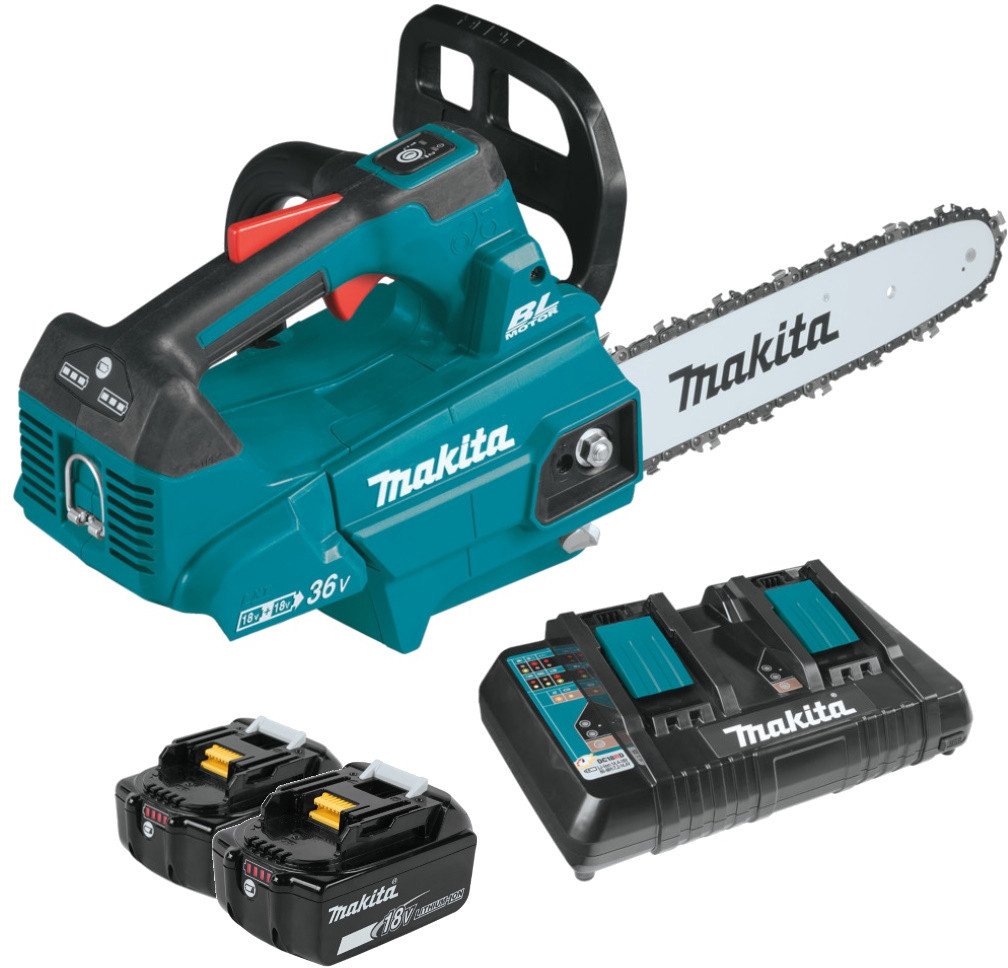 Аккумуляторная пила Makita DUC356PT2B (с 2-мя АКБ)