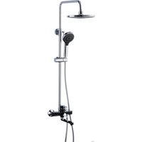 Душевая система  FRAP F2442 (хром/черный)