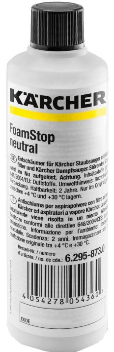 

Пеногаситель Karcher Foam Stop neutral 6.295-873.0 125 мл
