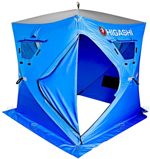 

Палатка для зимней рыбалки Higashi Comfort (синий/серый)