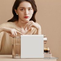 Капсульная кофеварка Scishare Capsule Coffee Machine Mini S1201 (с евровилкой, золотистый)