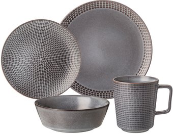 Столовый сервиз Bronco Graphite 445-119