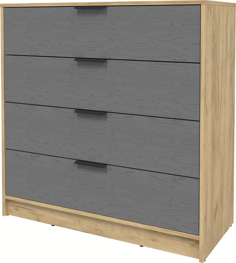 

Комод Интерлиния Концепт КТ-К100 Глосс (дуб золотой/дуб серый)