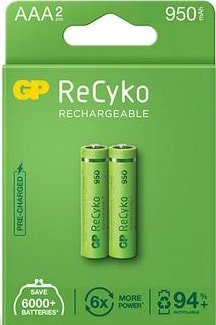 

Аккумулятор GP ReCyko AAA 950mAh 2шт