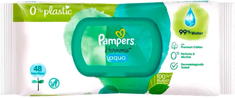 

Pampers Harmonie Aqua (48 шт)