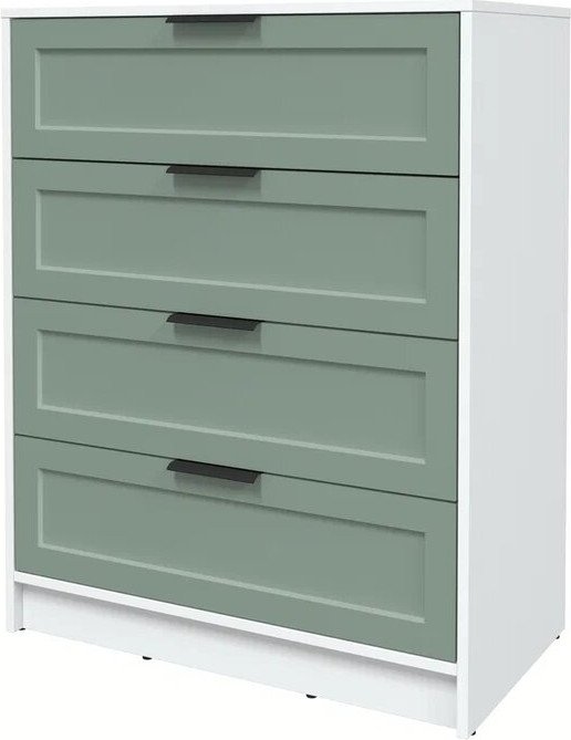 

Комод Интерлиния Концепт Тренд КТ-К80 (белый платинум/мята)