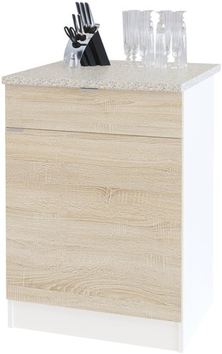 Сокол Мебель ТК-06.1 (белый/дуб сонома)