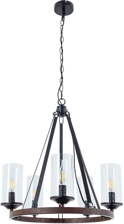 

Подвесная люстра Arte Lamp Dalim A7014SP-5BK