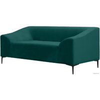 Диван Brioli Тони двухместный (V10/бирюзовый)