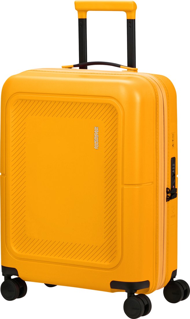 Чемодан-спиннер American Tourister Dashpop Golden Yellow 55 см